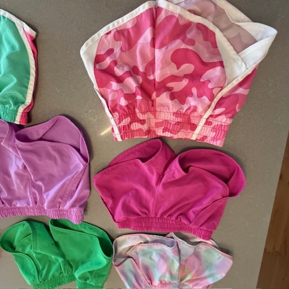Bundle 9 Girl XS (4/5) Athletic Shorts w/ Inner Lined Layer All in Motion Nike - Picture 2 of 10